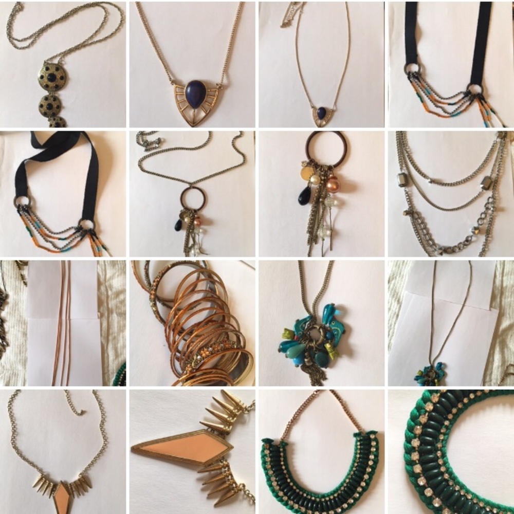 Huge lot of necklaces